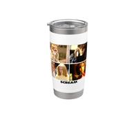 Scream Official Ghostface Classic Slasher Horror Movie Appar Stainless Steel Insulated Tumbler