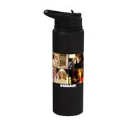 Scream Official Ghostface Classic Slasher Horror Movie Appar Stainless Steel Insulated Water Bottle