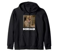 Scream Official Ghostface Classic Slasher Horror Movie Appar Zip Hoodie