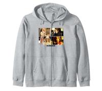 Scream Official Ghostface Classic Slasher Horror Movie Appar Zip Hoodie