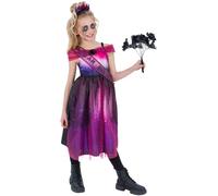 Smiffys Scream Queen Costume with Dress & Crown, Halloween Child Fancy Dress, Halloween Dress Up Costumes