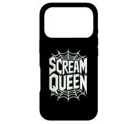 Scream Queen Green Web Logo Horror Movies Case for iPhone 17 Pro