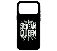 Scream Queen Green Web Logo Horror Movies Case for iPhone 17 Pro Max
