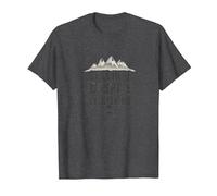Scream Queen: Horrors Persist But So Do I T-Shirt, Men, Dark Heather Grey, 3XL