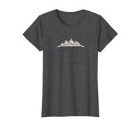 Scream Queen: Horrors Persist But So Do I T-Shirt, Women, Dark Heather Grey, 3XL