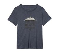Scream Queen: Horrors Persist But So Do I T-Shirt, Women's Plus, Heather Blue, 3X