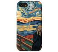 Scream Starry Night Mashup Surreal Expressionist Art Case for iPhone SE (2020) / 7 / 8