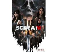 Scream VI 2023 4 RED278 A6 Poster on Canvas - Borderless Movie Art Cult Film Images Classic Iconic 70s 80s 90s Vintage Retro Home Wall Decor Pictures Printing Modern Artwork Aesthetic Reproduction