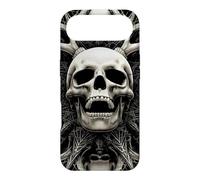 Screaming Antlered Skull Sacred Geometry Gothic Case for iPhone Air