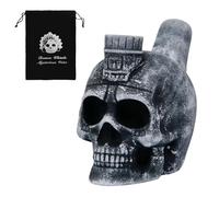 Screaming Aztec Death Whistle, Aztec War Whistle with Drawstring Bag, Loudest Authentic Human Sounding Screams 125+ Decibels Loud, for Halloween, Day of the Dead, Horror Pranks, Evil Dead Prop