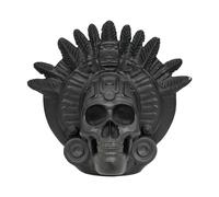 Screaming Aztec Death Whistle Human Screams Loudest 125+ Decibels Loudest Screaming Death Whistle Azteca War Silbato Authentic Aztec Bagpipes Mayan Culture Skull Shape Art Collectible for Halloween