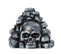 Screaming Aztec Death Whistle Sounding for Halloween Pranks Skull Authentic Human Wacky Whistle 125+ dB Weird Gift Authentic Human Sounding Screams (Black)