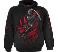 Screaming Death Hoodie Spiral Direct Black M