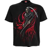 Screaming Death Short-Sleeved T-Shirt Spiral Direct Black L