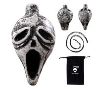 Screaming Death Whistle, Halloween Scream Whistle, Aztec Skull Whistle, Human Scream Whistle, Aztec Death Whistle with Extremely Loud Human Scream Perfect Halloween Prop for Horror and Decoration
