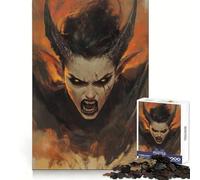Screaming Fury of The Abyss 1000 Pieces Jigsaw Puzzles for Adults Mind Puzzle Soft Relax Image Assembly Santa Wish Item (50x75cm)