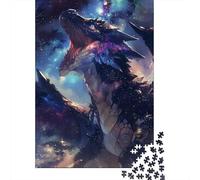 Screaming Galaxy Dragon Adult Jigsaw Puzzle, 1000 Pieces, 38x26cm/1000pcs, January Puzzle Activity, Relaxing Home Time And January Evenings
