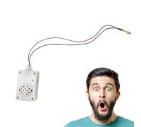 Screaming Halloween Scary Sounds - Halloween Scream Speaker, Battery Powered Voice Activated Sounder With Ghost Screaming Scream Props With Led Light For Prank Theatrical Performance