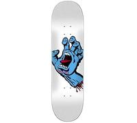 Santa Cruz Screaming Hand Skateboard Deck - White 8.25''
