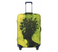 Screaming Horror Art Travel Luggage Covers - Elasticity Suitcase Covers Protector for Luggage 18-32 Inch