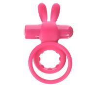 Screaming O Charged Ohare Rechargeable Wearable Rabbit Vibrator Double Ring - Pink