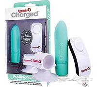 Screaming O Positive Rechargeable Remote Controlled Bullet Vibrator Kiwi