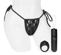 Screaming O My Secret 4T Remote Control Vibrating Panties Set, Black