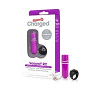 Screaming O Purple Charged Vooom USB Rechargeable Remote Control 10 Function Waterproof Bullet Vibe 98 g