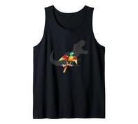 Screaming Parrot | Bird Lover | Bird Memes | Dinosaur Tank Top
