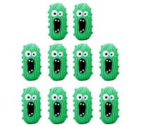 Screaming Pickle - 10PCS Pickle Toy, Yellow Tiny Pickling, Cucumber Ornament | 0.71x1.38 Inches Fun Quirky Novelty Gift | Cute Pickling Figurines For Home Desktop Decor, Party Decorations