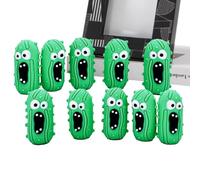 Screaming Pickle - Squeezing Sound Pickle, Funny Novelty Toy | Charming Addition Tiny Pickle with super Material, Emotional Support Cucumber Ornament for Home, Desktop Decorations, Weird Prank Toy