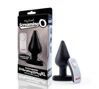 Screaming Plug XL - Black Anal Vibrator