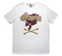 Screaming Skull T-Shirt The Offspring White S