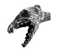 Screaming Skull Whistle - 2.24 x 2.09 Inch Scary Screaming Whistle | Halloween Small Skull Props | Crow Skull Aztec | Gothic String Props | Collector's Holiday Aztec for Home, School, Outdoor, S