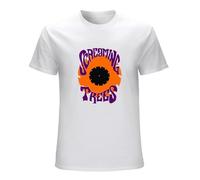 Screaming Trees Vintage Style Concert Poster Vinyl Short-Sleeve Unisex T-Shirt White XXL