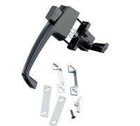 Screen and Storm Door Push Button Latch Set with Night Lock