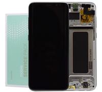 Screen Assembly For Samsung Galaxy S8 Plus Silver Replacement Digitizer Frame UK