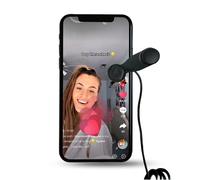 Screen Auto Clicker For Phone:3 Speed Physical Tapper, Simulated Finger Continuous Click, Compatible With Android And IOS, Suitable For Tik Tok Live, Lightning Deal, Reward Tasks (Black)