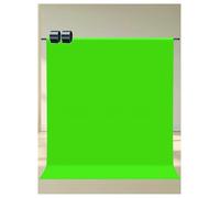 Screen Background, Green Screen Backdrop with Stand Polyester Photography Video Background Multiple Sizes(200x200cm/78.3x78.3in)