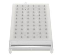 Screen Beige Rectangular Hole Nozzle Plate Shower 6x10 Plastic