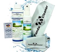 Screen Cleaner Spray Kit without alcohol 100ml Spray Bottle + 250ml Refill Bottle with 2x Microfibre Cloths 15x18 cm 30x40 cm