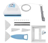 Screen Cleaner Tool - Magnetic Window Cleaner, Magnetic Floor Wash Cleaner | High Altitude Double Layer Wiper for High Height , Tool