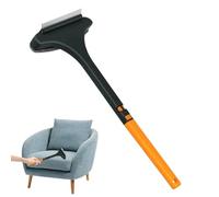 Screen Cleaning Brush - Window Mesh Cleaner, 18.11in Glass Squeegee Tool, Vinyl Handle Brush with Soft Bristles, Home Window Sofa Wall Cleaning Accessory, Easy Dust Removal Daily Home Use