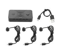 Screen Clicker One-Click Order Grabbing Adjustable Speed for Games Tablets, Three Heads, 1.38x0.47x2.36 Inch