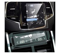 Screen Cover Film For Volvo For XC40 For XC60 For XC90 For V90 For V60 2016-2021 Car GPS Navigation Screen Film + Rear Climate A/C Screen Tempered Film Guard Film