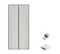 Screen Door Premium Magnetic Summer Curtains Automatic Closing Door Screens Mesh Net for Patio Doors Balcony Bedroom(Black Type 1,90 x 210cm)
