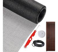 Screen Door Replacement | 157.48x47.24 inches Window Screen Net Replacement | Heavy-Duty Roll, Fiberglass Patio Screens, Sliding Door Repair Kit, Pet Proof for Porch, Patio