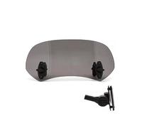 Screen Fairing Motorcycle Windshield For Kymco Agility 125 Downtown 2017 Windscreen Wind Deflectors Extension Adjustable Spoiler Clamp-On Spoiler(Titanium,X-2)