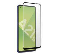 Screen film Galaxy A21s Tempered glass 9H thin with outline -Black