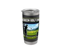 Screen Golf Crew Indoor Simulator Practice Stainless Steel Insulated Tumbler